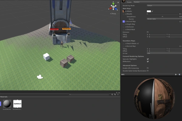 Utiliser une texture Blender dans Unity