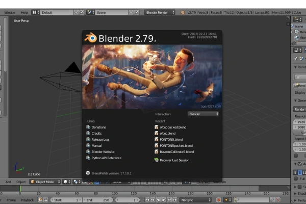 Découverte du Handpainted avec Blender 3D