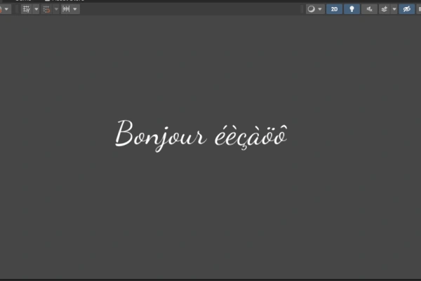 Utiliser une police externe dans Unity avec TextMeshPro