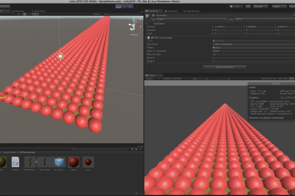 Comment utiliser le GPU Instancing avec Unity ?