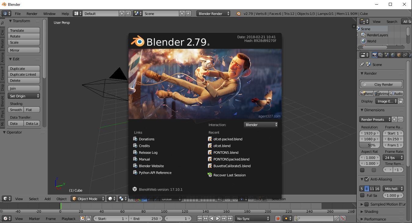 Découverte du Handpainted avec Blender 3D