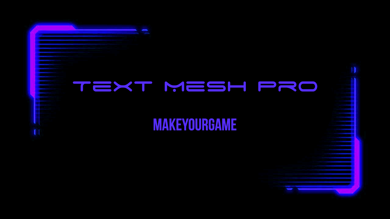 Gestion des textes avec Text Mesh Pro et Rich Text