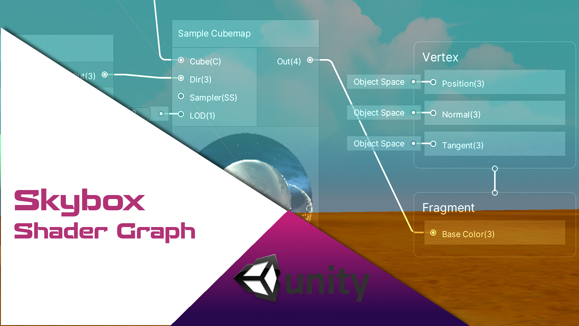Comment créer un shader pour skybox avec le shadergraph de Unity